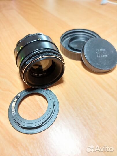 Гелиос 44-2 + переходник Canon