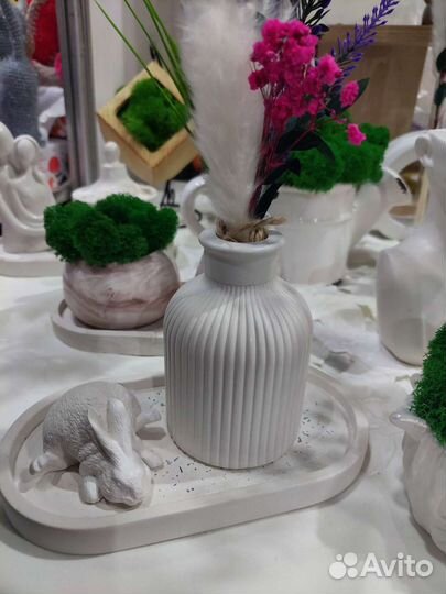 Набор из гипса. Ручная работа