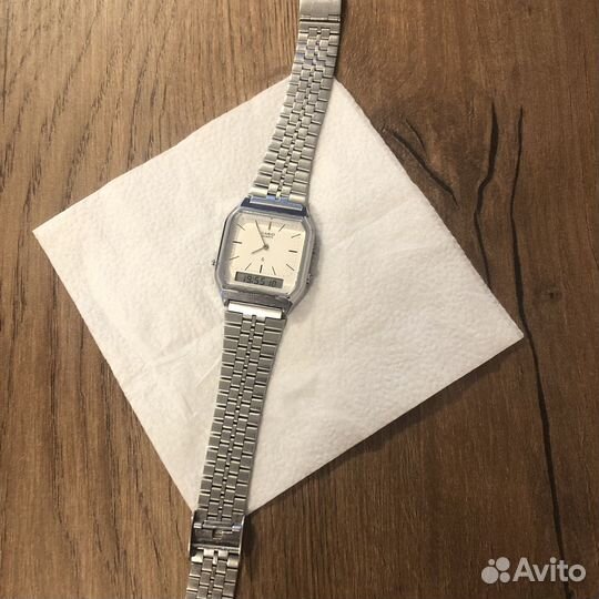 Часы Casio AQ-222 / редкие / винтаж