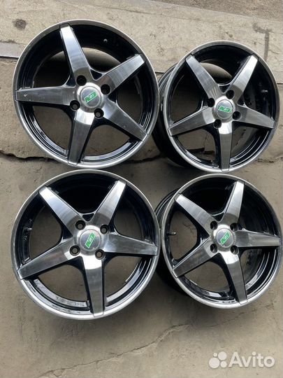 Литые диски r 15 4 100, рио, solaris