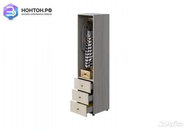 Пенал комбинированный Мийа-3А шк-004 ясень шимо св