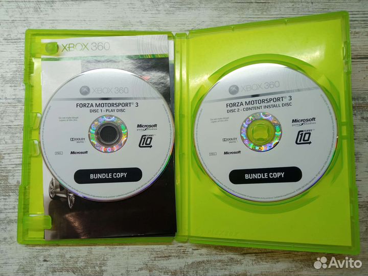 Forza Motorsport 3 Xbox 360, 2 диска