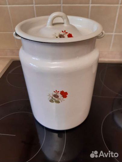Бидон эмалированный