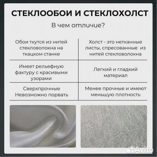 Стеклообои под покраску 