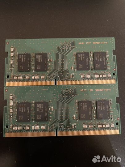 Оперативка Samsung DDR4 16gb 2666