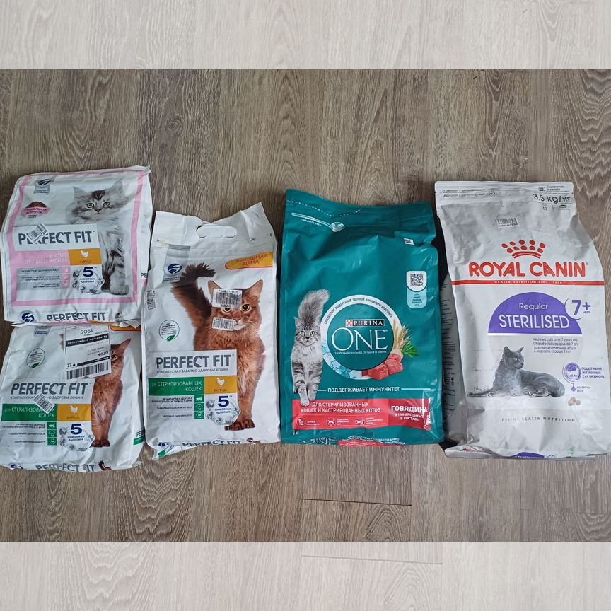 Корм для кошек Royal Canin, PerfektFit, Purina One