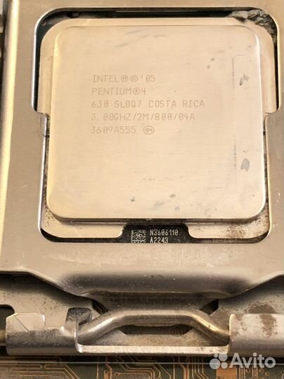 Процессор intel pentium 4