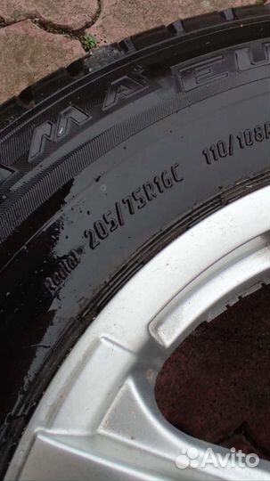 Колесо запаска 205/75R16C Кама