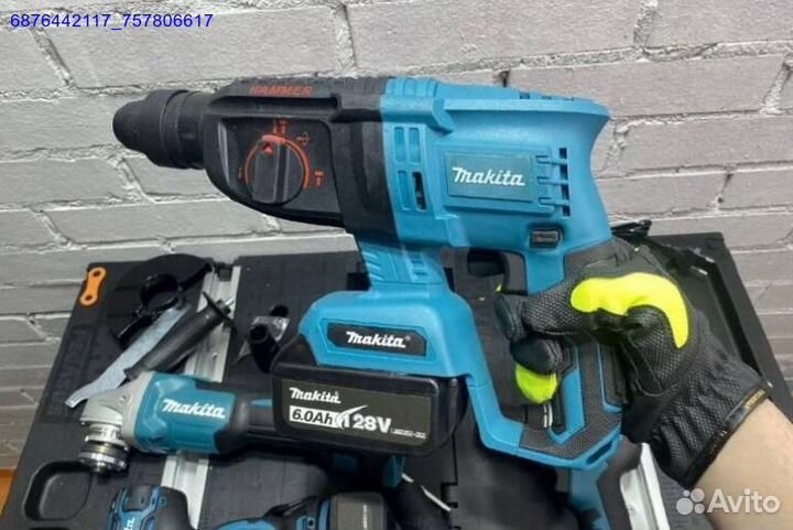 Набор электро инструментов Makita 4в1