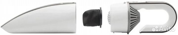 Ручной пылесос kitfort KT-537-1, 75Вт, белый/черный