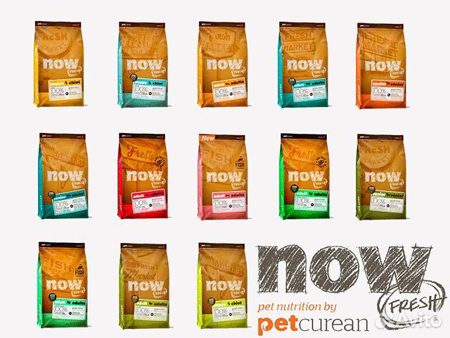 Корм NOW fresh для собак и кошек (вся линейка)