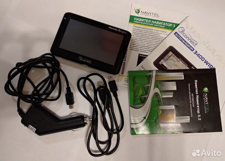 Навигатор jj-connect 3400 wide black line