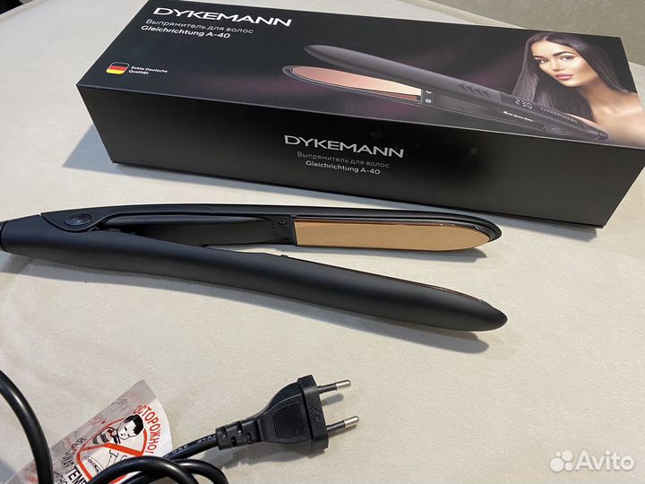 Профессиональный утюжок для волос Dykemann