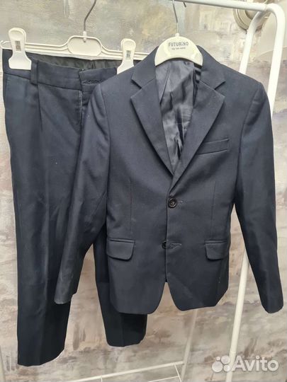 Школьный костюм для мальчика 128 синий
