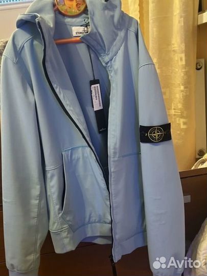 Stone island ветровка light soft shell-r