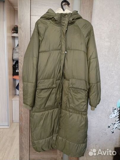 Пуховик MNG basics хаки