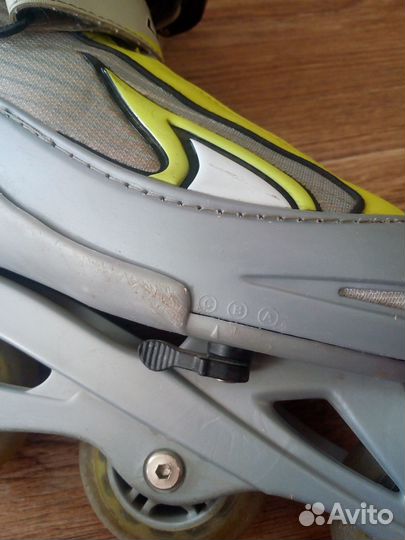 Роликовые коньки larsen flash раздвижные