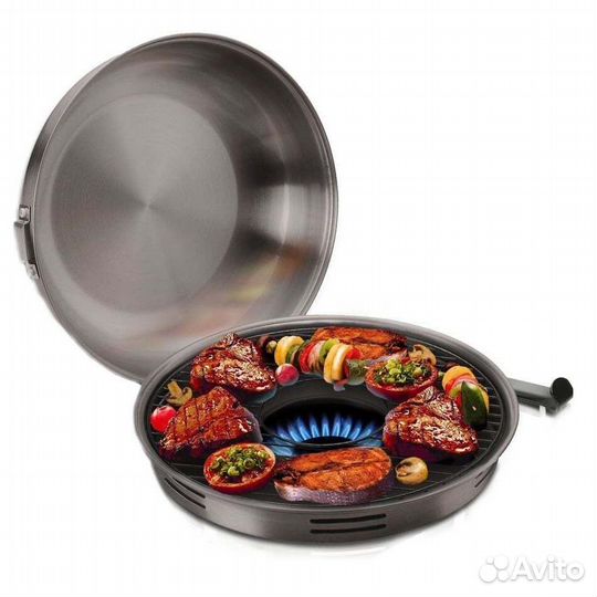 Сковорода гриль-газ