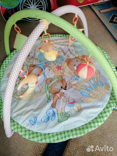 Развивающий коврик музыкальный