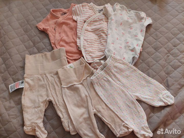 Детские вещи пакетом на девочку 50-62