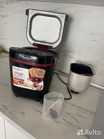 Хлебопечка Moulinex OW2208 Pain Plaisir, черный