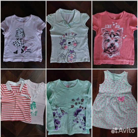 Вещи пакетом на девочку 4 года