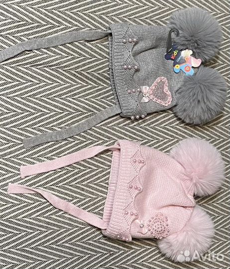 Шапка зимняя для девочки