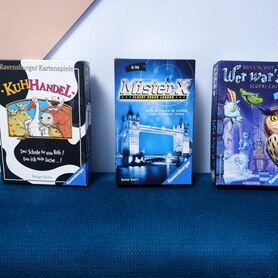 Игры настольные kuhhandel,Mister X, Wer war's