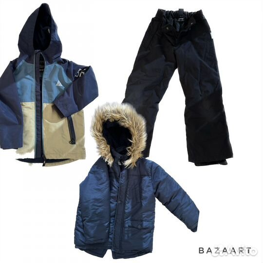 Вещи пакетом на мальчика 110-122