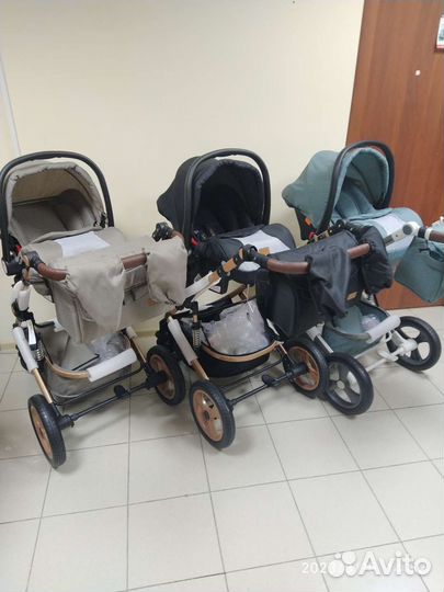 Коляска для новорожденных Luxmom 518(разные)