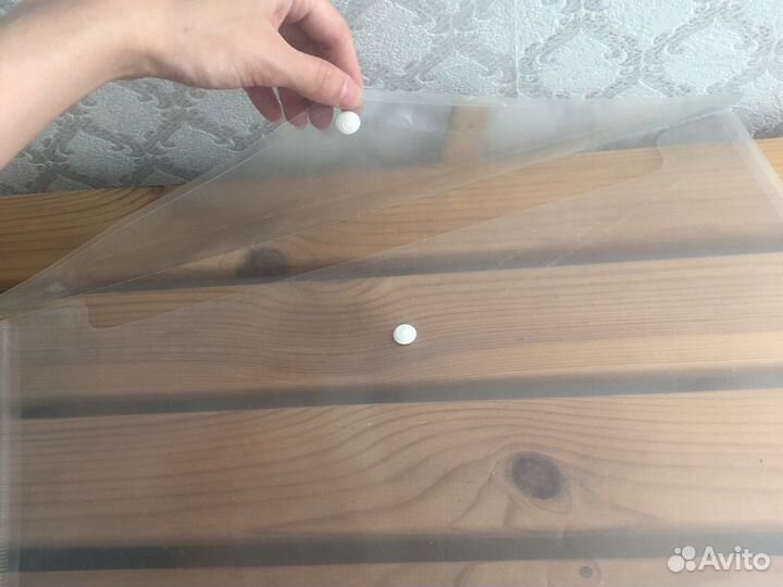 Папка А3 прозрачная