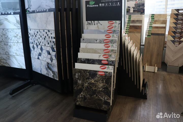 Кварвиниловая плитка / Широкий выбор