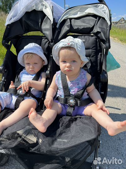 Коляска для двойни