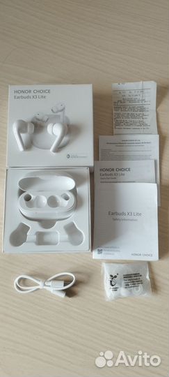Беспроводные наушники Honor choice Earbuds X3 lite