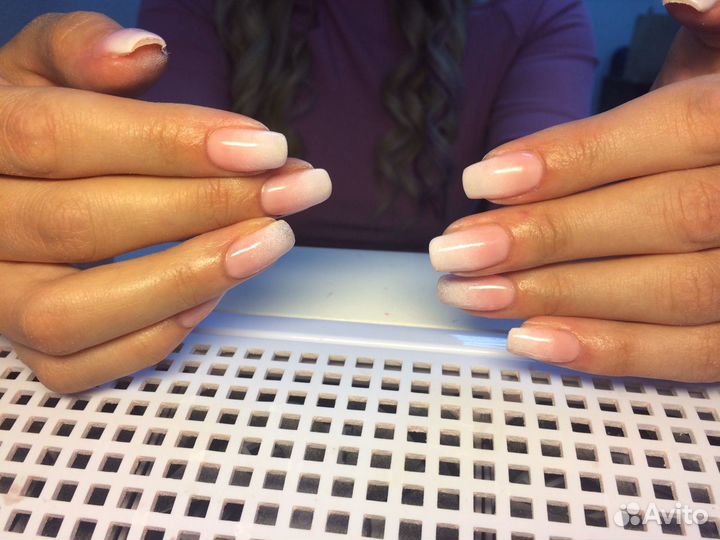 Наращивание ногтей, маникюр, гель лак