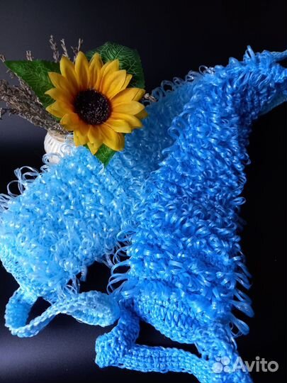 Мочалка ручной работы