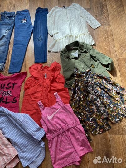Одежда для девочки пакетом 110 116