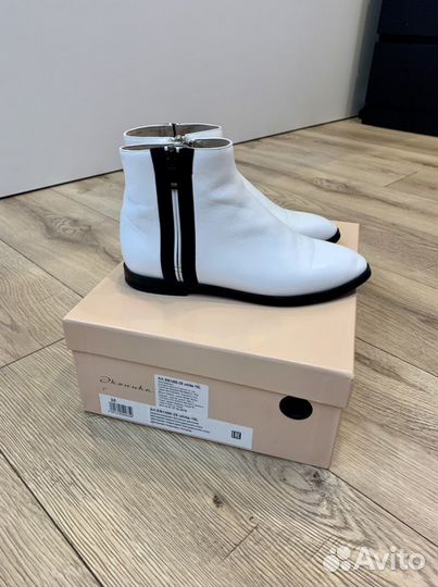 Сапоги женские кожаные 35