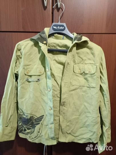 Рубашка детская, ткань микровельвет