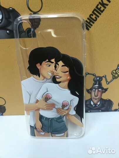 Чехол для Apple iPhone X силиконовый