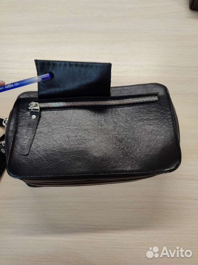 Борсетка кожаная bera group