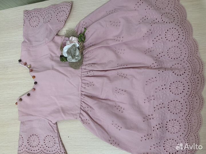 Сарафан, платья, юбка на девочку пакетом, 86