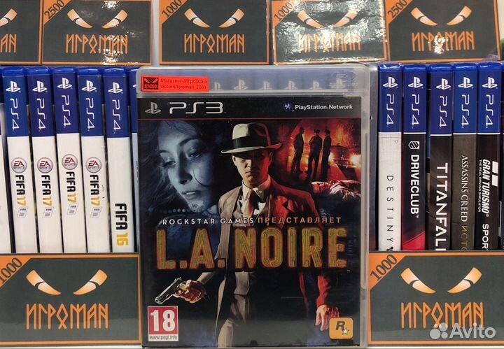 Игры PS3 L.A.Noire
