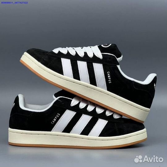 Кроссовки Adidas Campus 00 Black (Арт.97617)