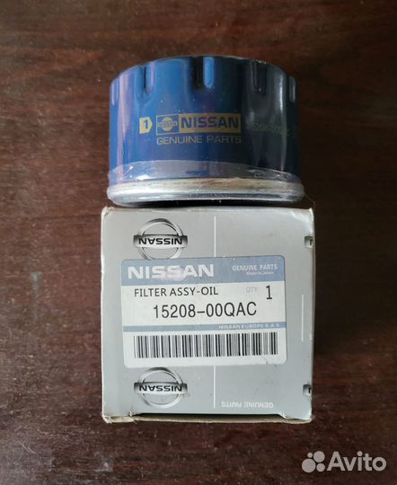 Фильтр масляный Nissan Almera