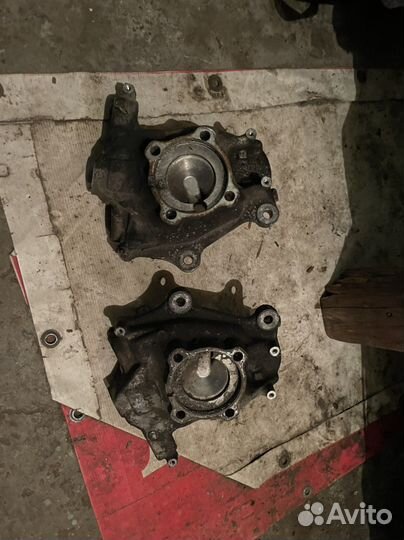 Передние кулаки бмв Е39 рест