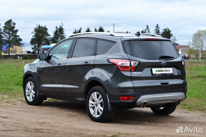 Ford Kuga 2.5 AT, 2018, 91 000 км