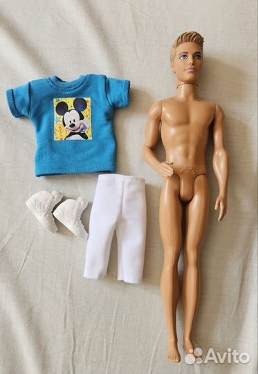 Кукла барби кен в аутфите и обуви