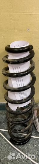 Витая пружина Мерседес 166 жёлтый/белый