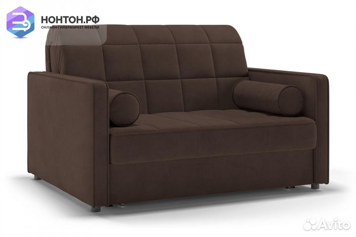 Диван аккордеон Модо коричневый